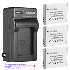 Kastar Battery Wall Charger for Canon NB-6L NB6LH CB2LY Canon PowerShot SX530 HS picture