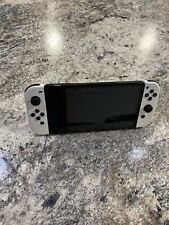Nintendo Switch OLED Model - 64GB/White Slightly Used Mint Condition With Case picture