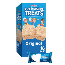 Rice Krispies Treats Original Chewy Crispy Marshmallow Squares 12.4 oz 16 Count@ picture