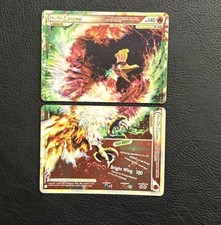 Pokemon Ho-Oh Legend Set 111/123 Heart Gold & Soul Silver - TOP AND BOTTOM picture