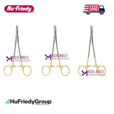Lot of 3 Pcs Hu-Friedy NH5042 Needle Holder Mayo-Hegar Perma Sharp picture