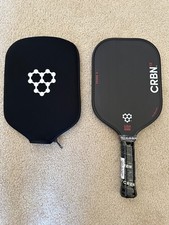 NEW CRBN 1X Series Pickleball Paddle Elongated 16MM USAP Approved picture