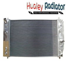 3 Rows Aluminum Radiator For 05-2013 Chevy Corvette C6 V8 Double Oil cooler picture