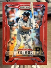 2026 Panini Prizm Baseball Wade Boggs Red Prizm /299 Red Sox picture