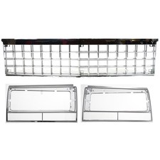 Grille and Headlight Door Kit For 1982-1987 Chevrolet El Camino 1982-1983 Malibu picture