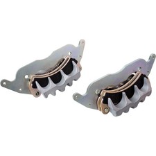 2-PACK Front Brake Calipers & Sintered Pads For Polaris 1912473 1912474 1913239 picture