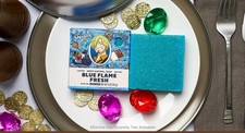 NEW SCENT 2 PACK Dr Squatch BLUE FLAME FRESH ONEPIECE LIMITED EDITION Bar picture