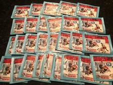 1979 1980 79 Panini World Ice Hockey Stickers Lot (28) Unopened Sealed Packs picture