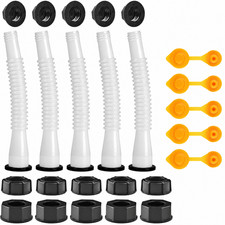 5 SETS Replacement Gas Can Spout fit Blitz, Midwest ,Scepter, Briggs&Stratton picture