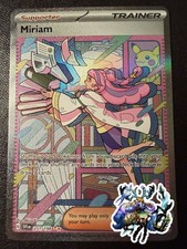 Pokémon Miriam Ultra Rare Full Art Holo 251/198 Scarlet & Violet English picture