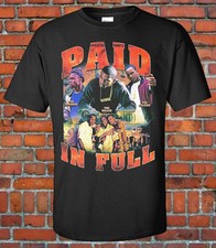 Paid in Full Movie 90s Style Bootleg Tee Art Graphic T-Shirt picture