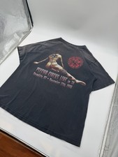 Vintage Kiss Psycho Circus Live Faded And Thrashed T-shirt picture