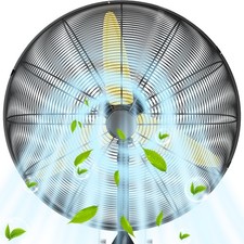 Uthfy Wall Mount Fan with 3-Speed,Outdoor Heavy Duty Industrial Oscillating Fan, picture