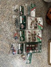 Vintage miniature seasonal shop Christmas ornaments All new in packages picture