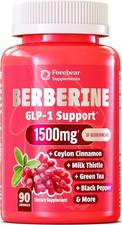 Berberine 1500mg G LP Weight Loss Supplement Pills for Women & Men 90 Capsules picture
