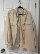 NEW Aerie Lumberjane Shirt Jacket Long Sleeve Pockets Relaxed Fit Oversized SZ L picture