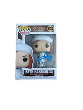 Anya Taylor Joy Signed Beth Harmon Funko Pop 1123 Queen’s Gambit BAS BECKETT COA picture