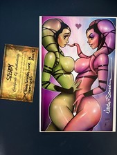 Zirty Girlz #2 Nathan Szerdy Smoosh Edition Signed w/CoA NM VERY RARE (Ltd 25) picture