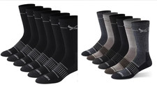 Eddie Bauer Men’s Eco Cotton Crew Socks 6-pair picture