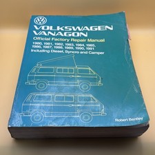 Volkswagen Vanagon Official Factory Repair Manual 1980-1991 picture