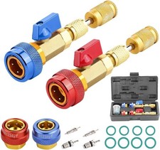 R134a R1234yf R22 Valve Core Remover Installer Tool Kit for AC Valve Core Remova picture