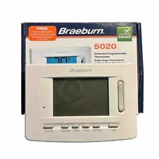 Braeburn Premier 5020 Thermostat - White Programmable Thermostat Used In Box picture