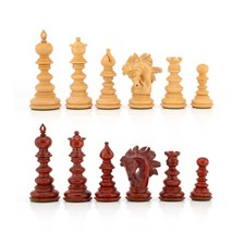 4.4” The St. Petersburg Luxury Artisan Series Chess Pieces only in Bud Rosewood picture