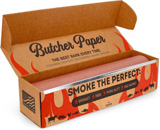 Pink Butcher Paper Roll with Dispenser Box, 18