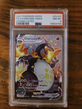 2021 pokemon swsh fa/charizard vmax shining fates Psa 8 picture