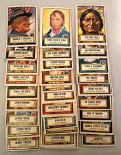 Group of 33 Asst. 1952 Topps Look 'N Sees with 29 Dif. inc 4 Geronimo, #1 & #4 picture