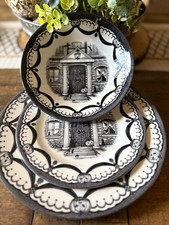 Royal Stafford Halloween 1666 House Set of 18 Plates and Bowls picture