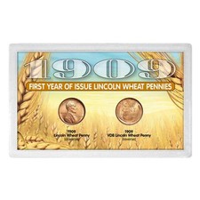 NEW 1909 and 1909 VDB “First-Year of Issue