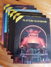 AD&D 1st Edition Bundle — PHB DMG MM FF DD — (6 books, POD, Softcover, VF/NM) picture