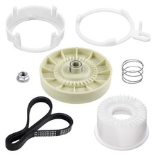Washer Pulley Clutch Kit & Drive Belt for Whirlpool Kenmore Maytag picture