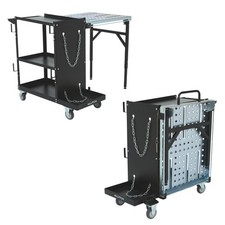 Klutch 3-Tier Welding Cart and Table Combo, 200-Lb. Capacity, Heavy-Duty 16-Ga. picture