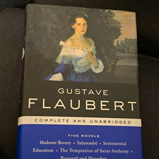 Gustave Flaubert Five Novels Complete & Unabridged HC Library Essential Writers picture
