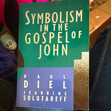 Symbolism in the Gospel of John Paul Diel HC 1st Harper & Row 1988 DJ picture