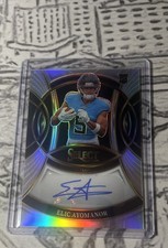 2025 Panini Select - Rookie Signatures Elic Ayomanor #RSI-EAR Silver Prizm picture
