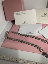 swarovski necklace authentic new with box picture
