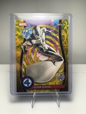 2026 Topps Finest Marvel Fantastic Four Silver Surfer Negative Zone NZ-080 /50 picture