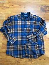 Vintage Pendleton Men’s XL Plaid 100% Wool Flannel Long Sleeve Button-Up Shirt picture