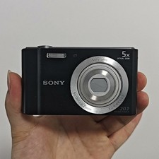Sony Cyber-shot DSC-W800 20.1 MP 5x Optical Zoom Digital Camera Black Tested picture