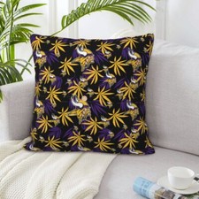 2PCS Minnesota Vikings Linen Decorative Throw Pillow 16-20in, with Pocket picture