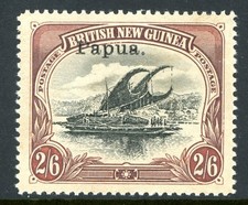 GANDALF - British 1906 Papua New Guinea 2s6p Brown SG #20 Mint U776 picture