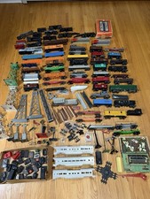 LARGE LOT Vtg LIONEL Trains Classics Parts Engines Cars Box Cattle Railroad picture
