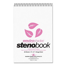 Enviroshades Colored Steno Books, 4 Pack of Memo Pads, Recycled Pink Paper, 6... picture