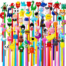 60 PCS Fun Pens for Adults, Stress Relief Cute Pens Prizes Classroom Prizes Par picture