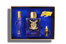 Malek by Private Perfumer 3.3oz Parfum + Mini + 4ml Oil NEW SEALED Box picture