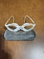 Antique American Optical Safety Glasses Goggles Steampunk Industrial Case Vtg AO picture