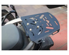 Universal Motorcycle Rear Luggage Carrier Back Rack Mild Metal Bike Top Rack picture
